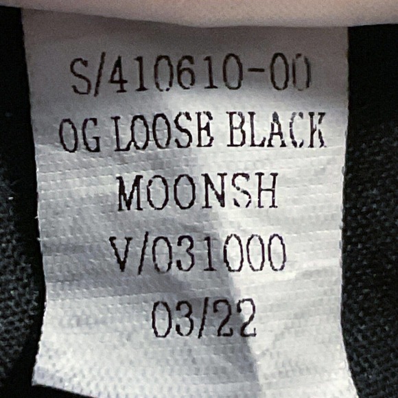 Old Navy Womens Jeans size 12 Black O.G. Loose High Rise Destroyed Denim Stretch - Picture 6 of 11